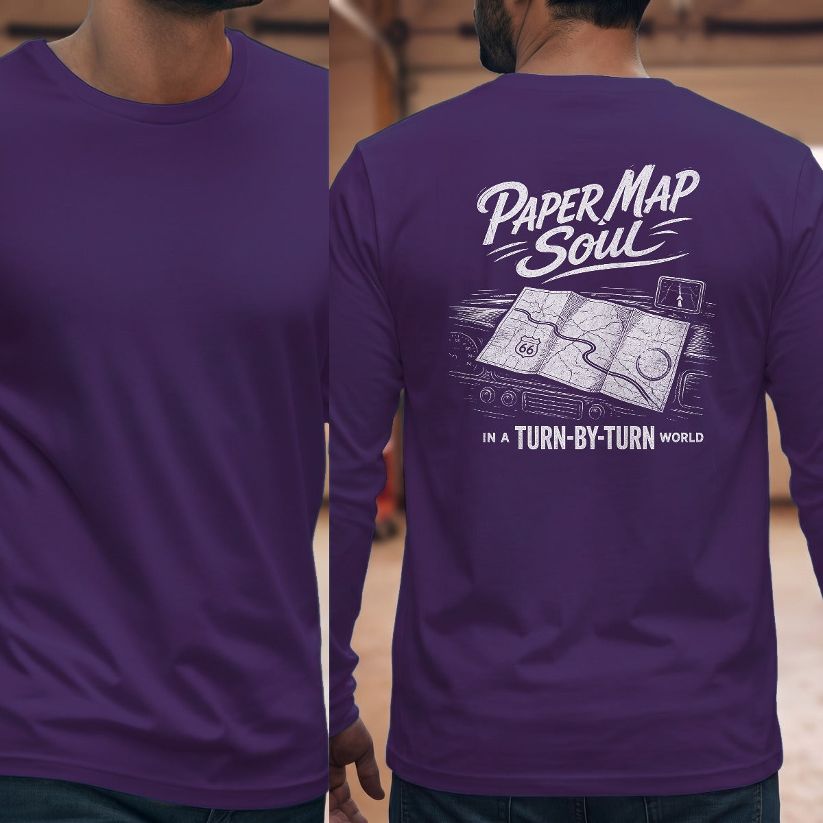 Purple | Full Back