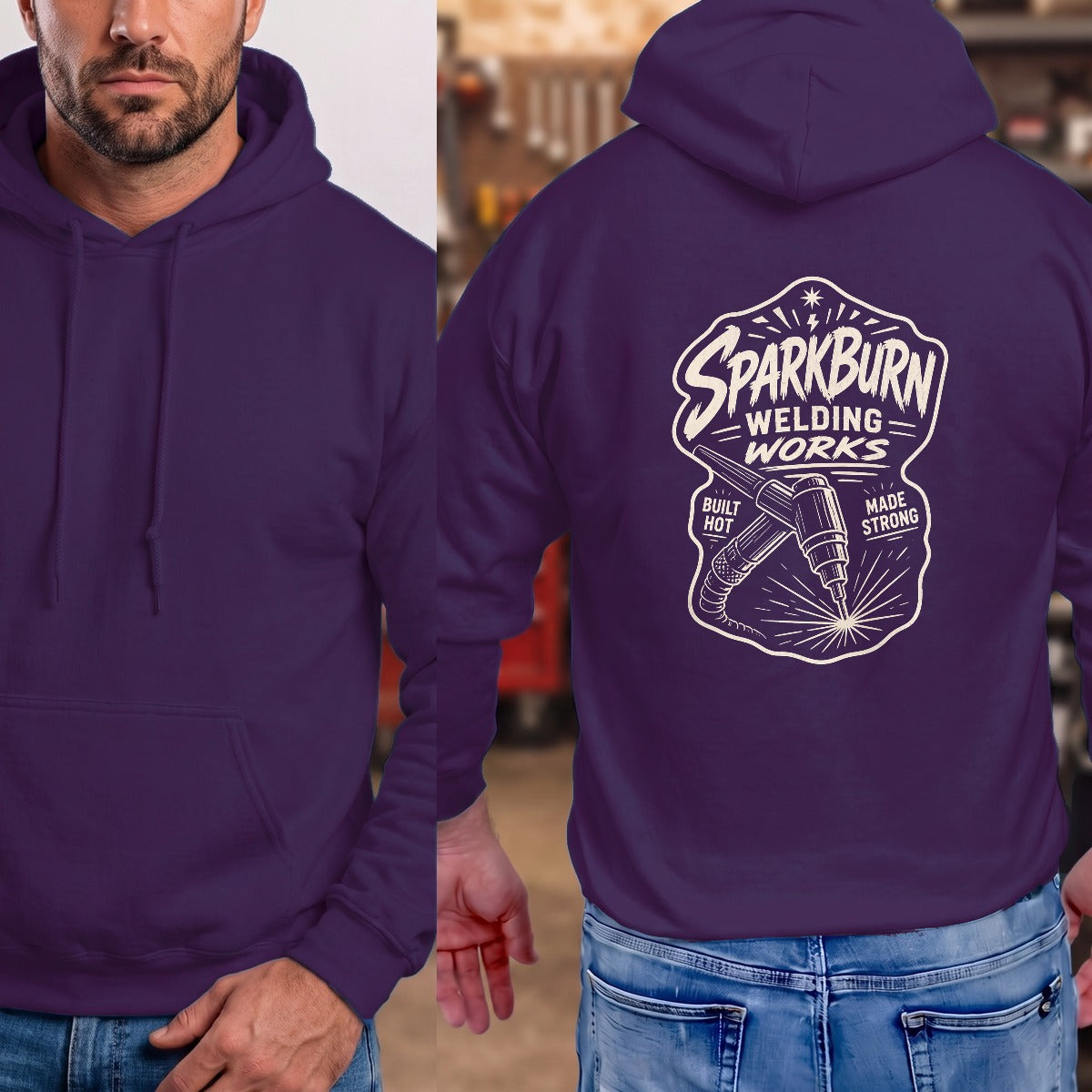 Purple | Full Back