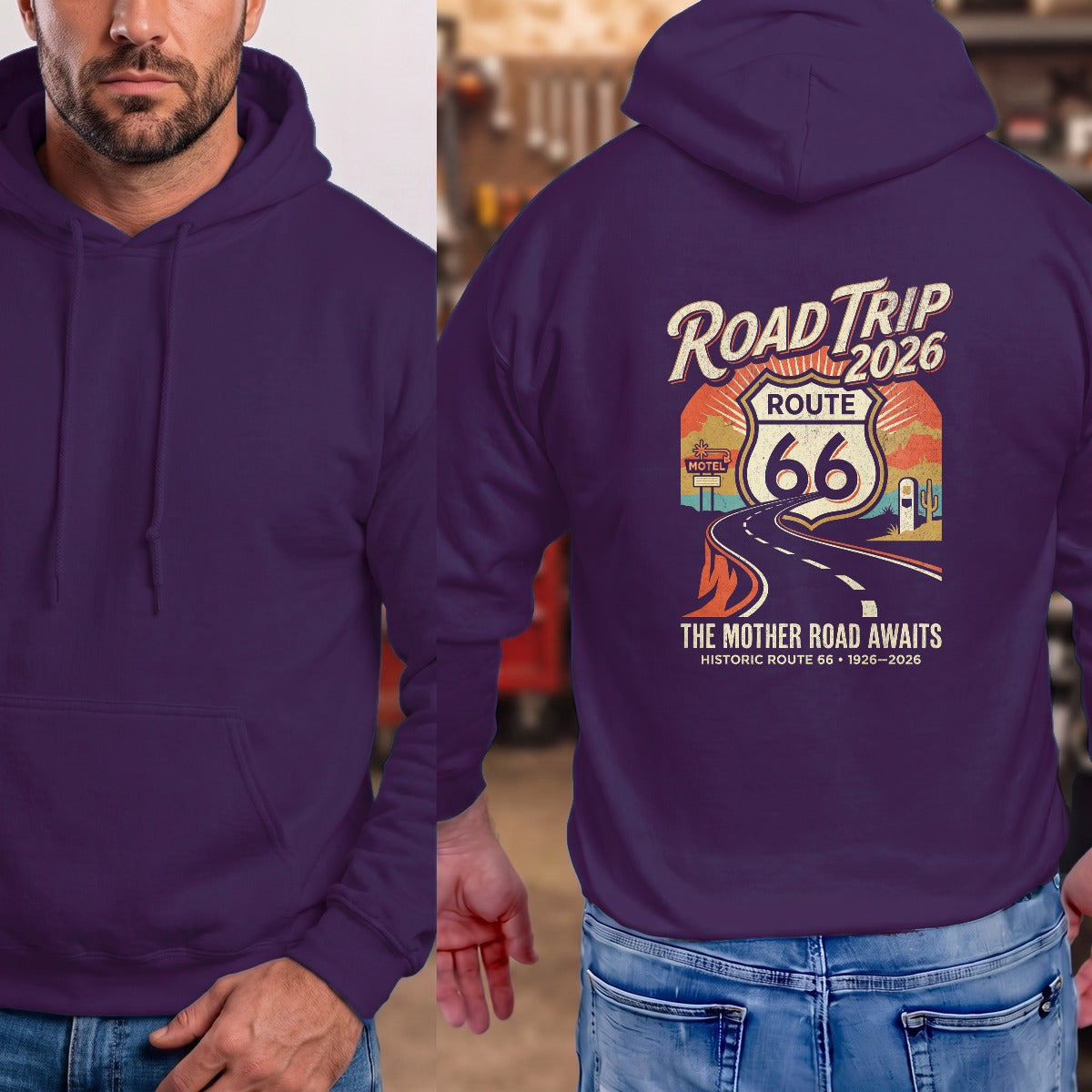 Purple | Full Back