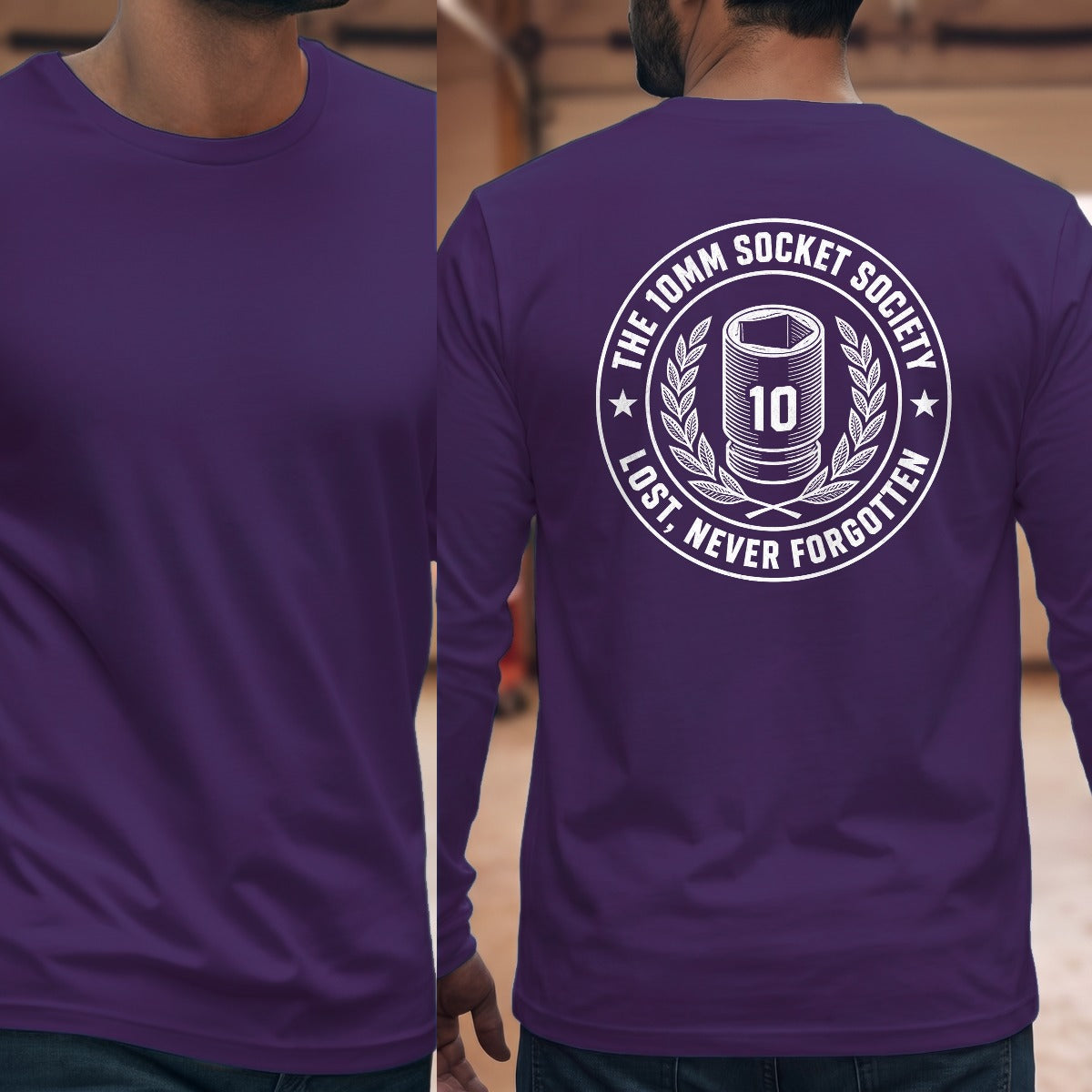 Purple | Full Back