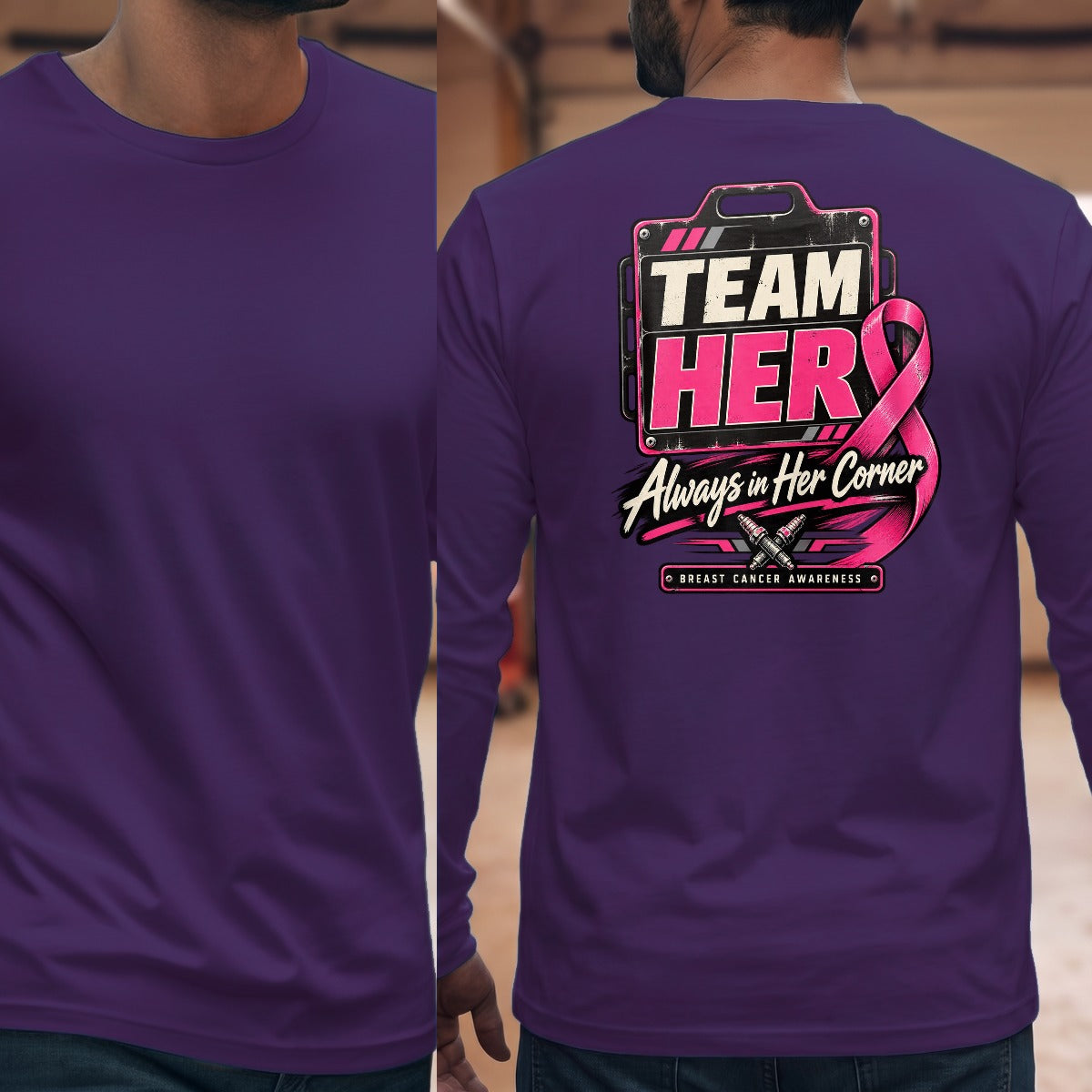 Purple | Full Back