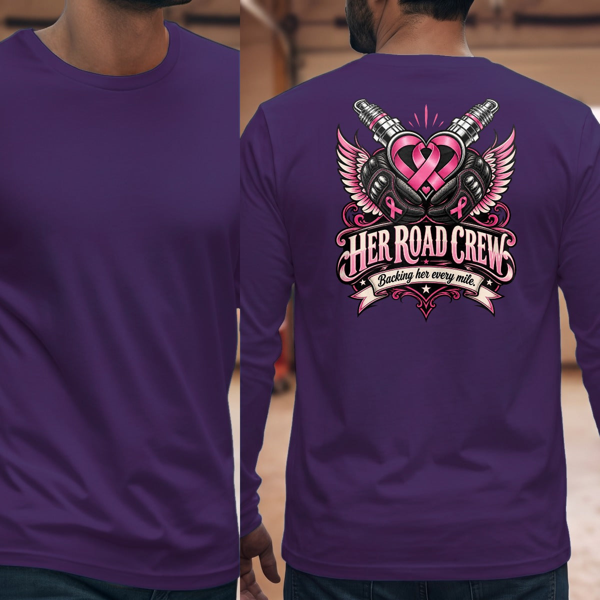 Purple | Full Back