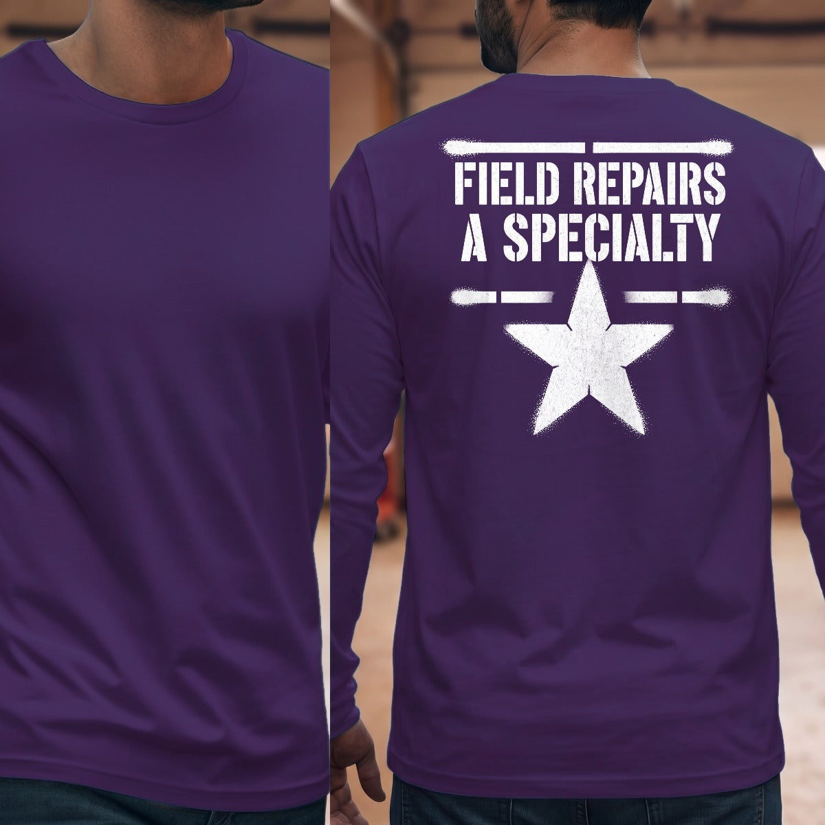 Purple | Full Back