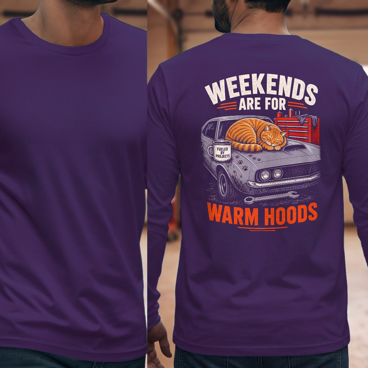 Purple | Full Back