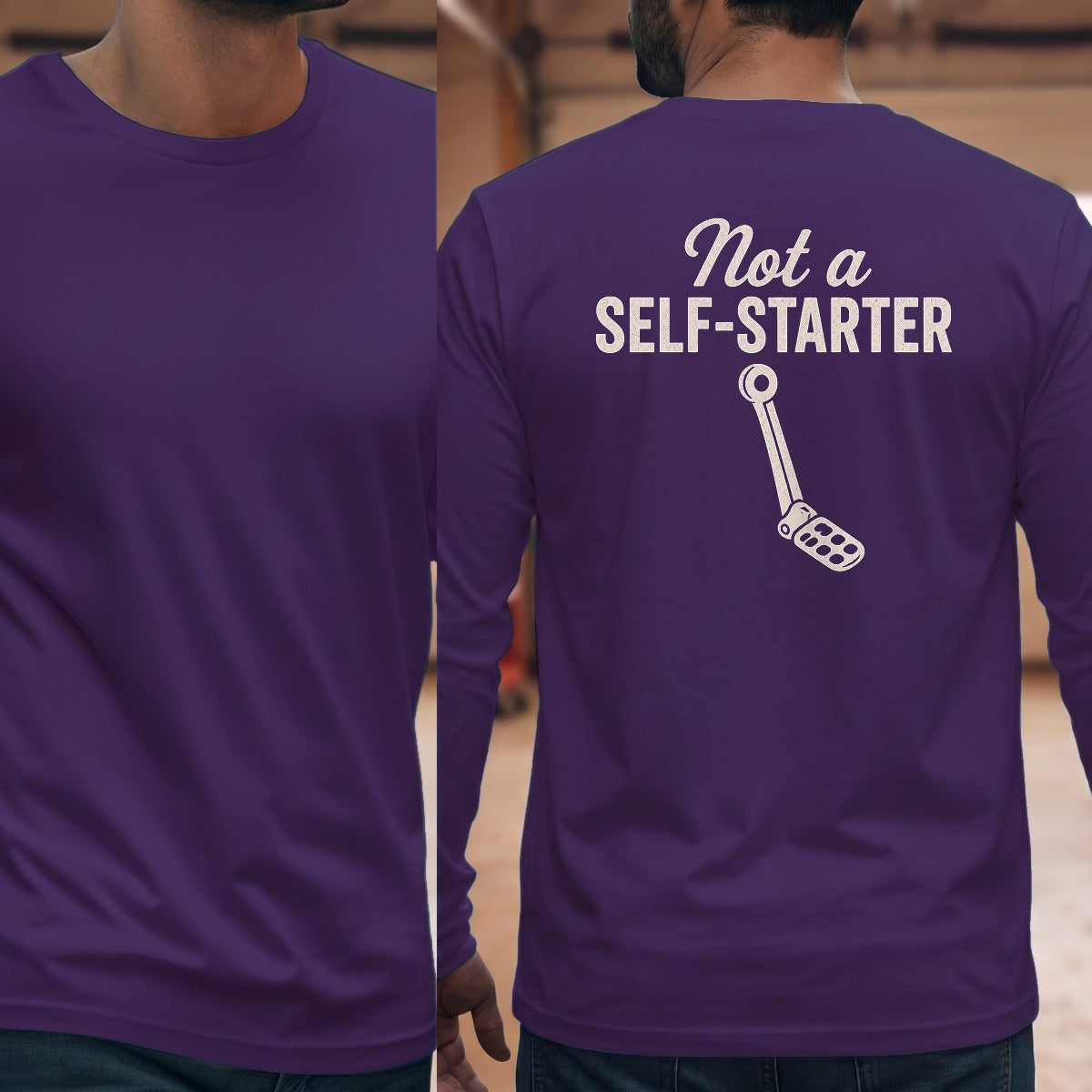 Purple | Full Back