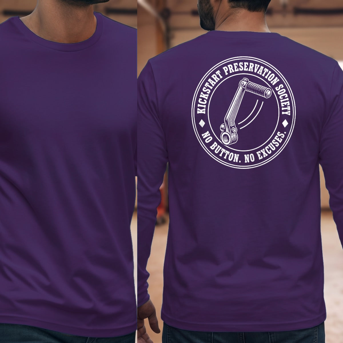 Purple | Full Back