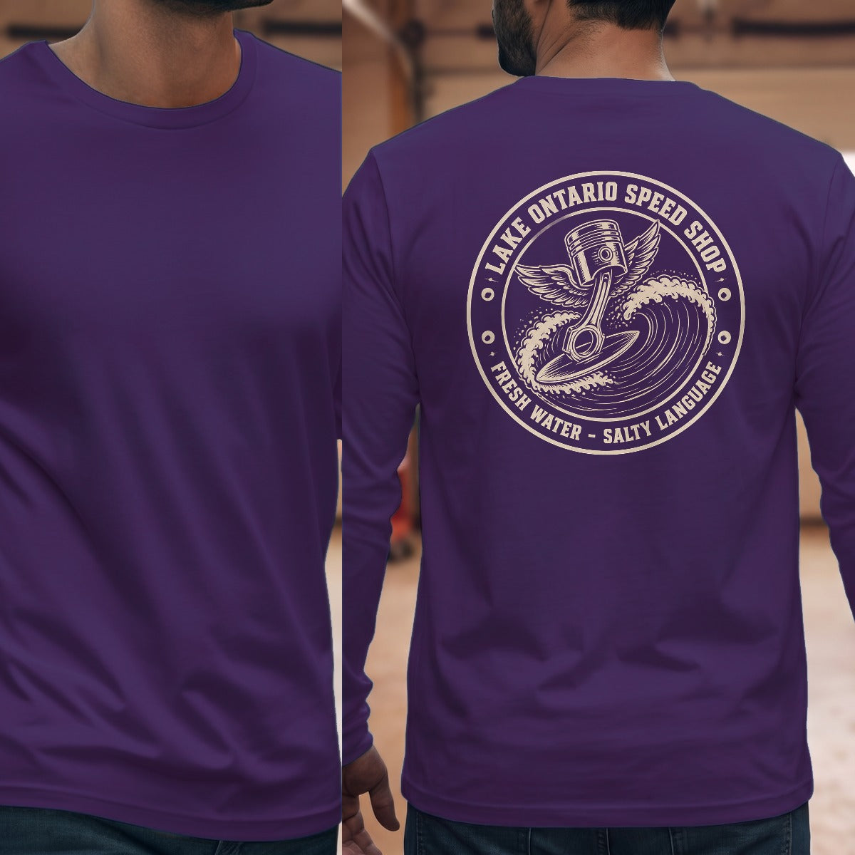 Purple | Full Back