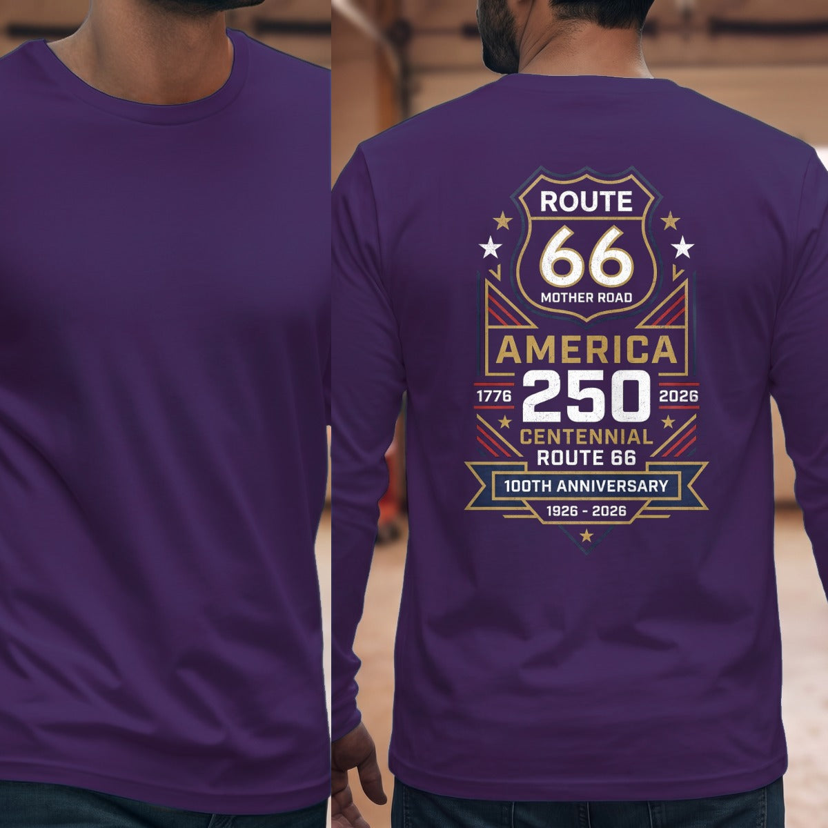 Purple | Full Back