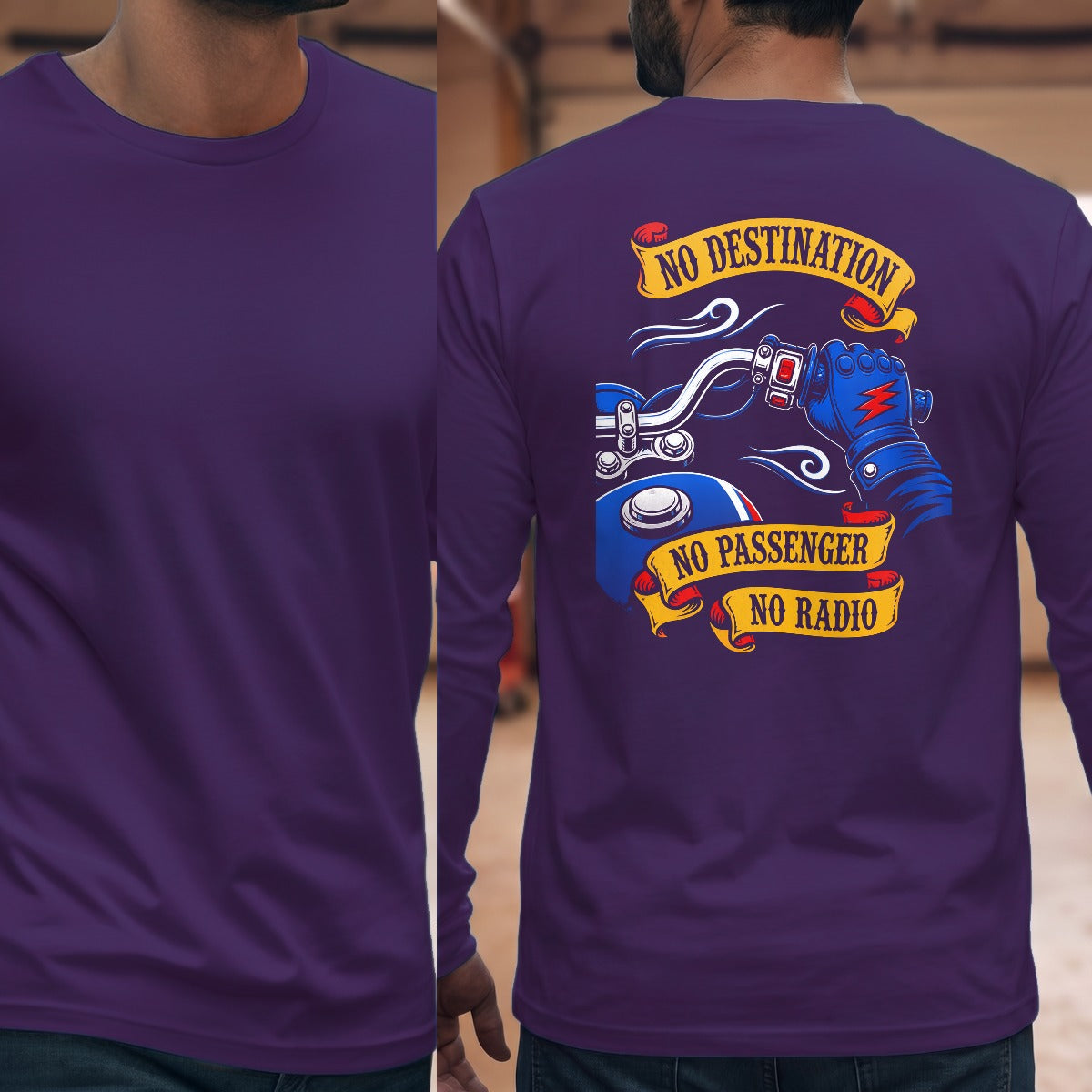 Purple | Full Back