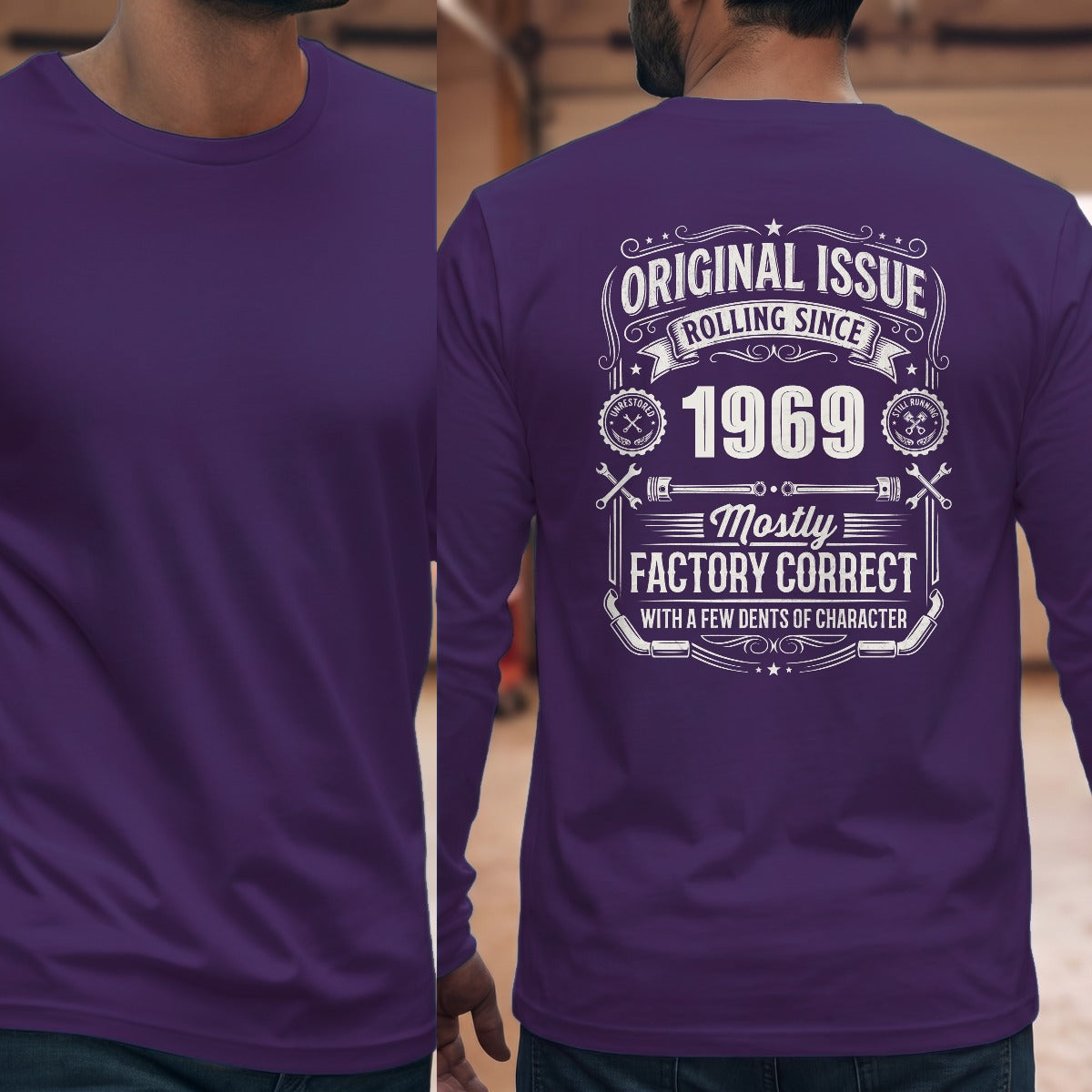 Purple | Full Back