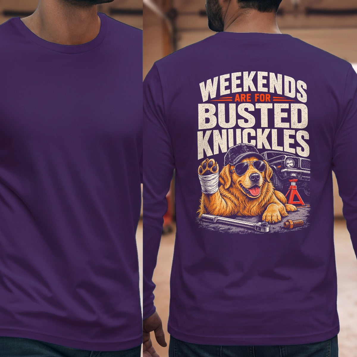 Purple | Full Back