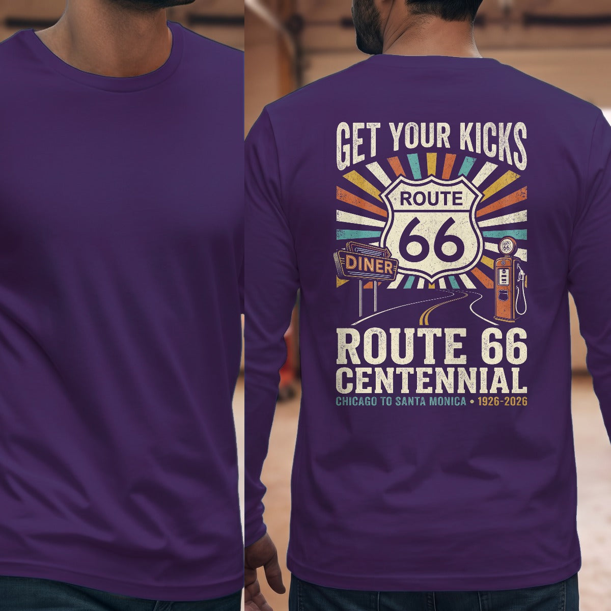 Purple | Full Back