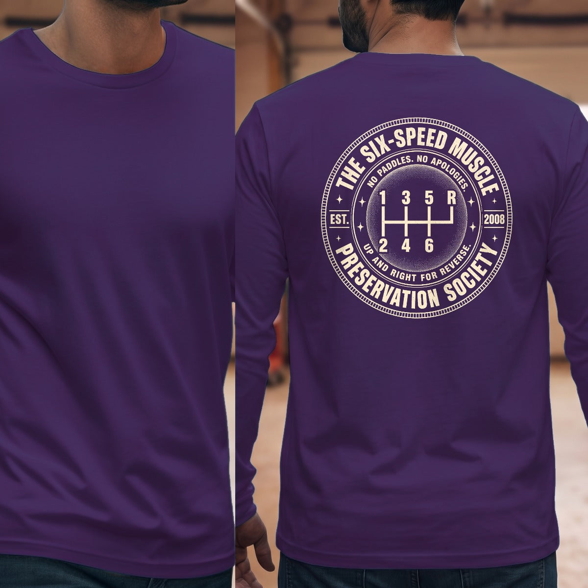 Purple | Full Back