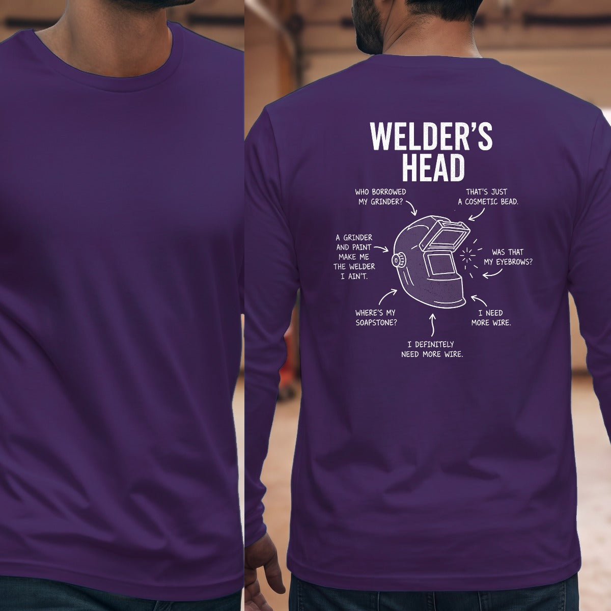 Purple | Full Back