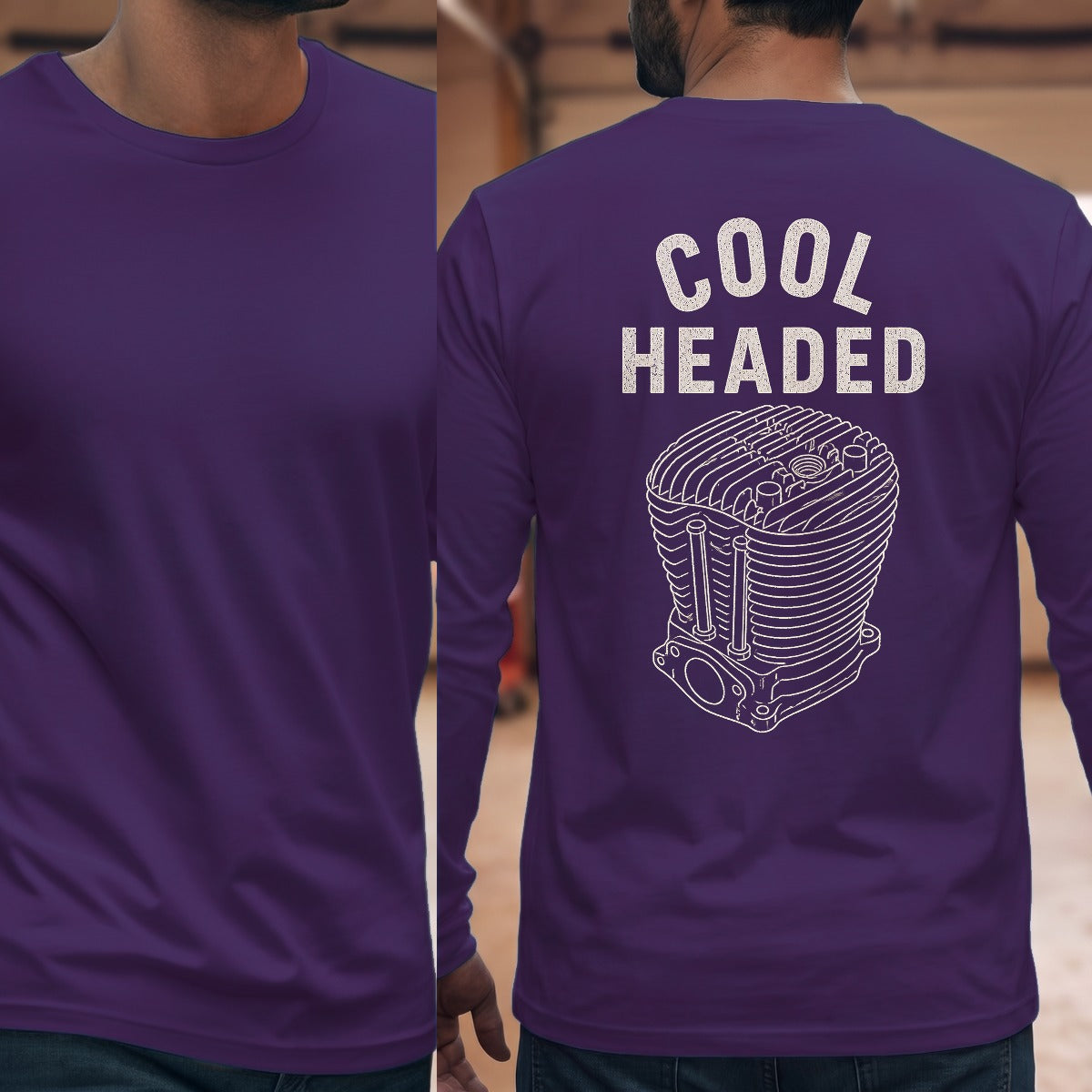 Purple | Full Back