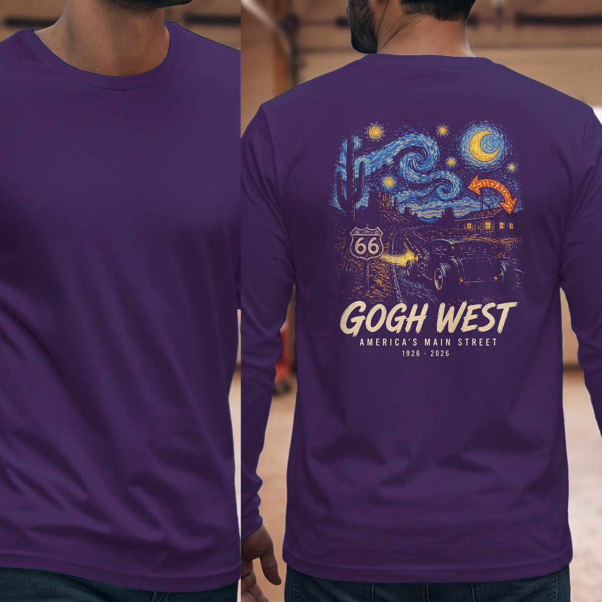 Purple | Full Back