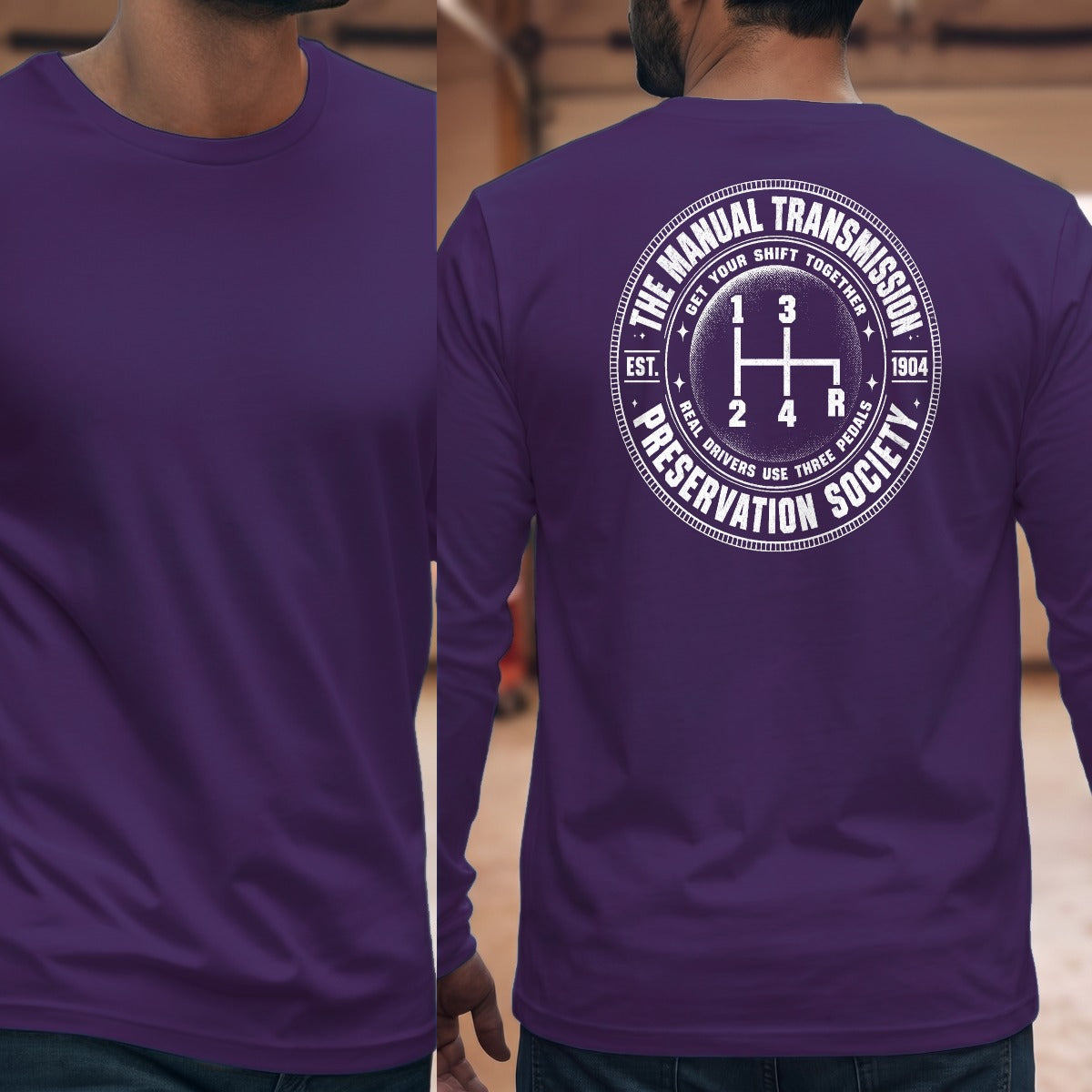 Purple | Full Back
