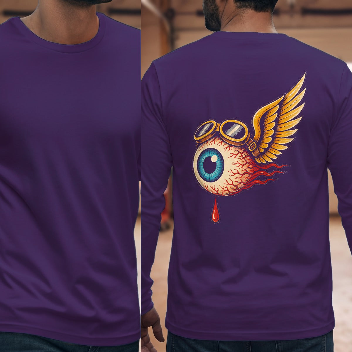 Purple | Full Back