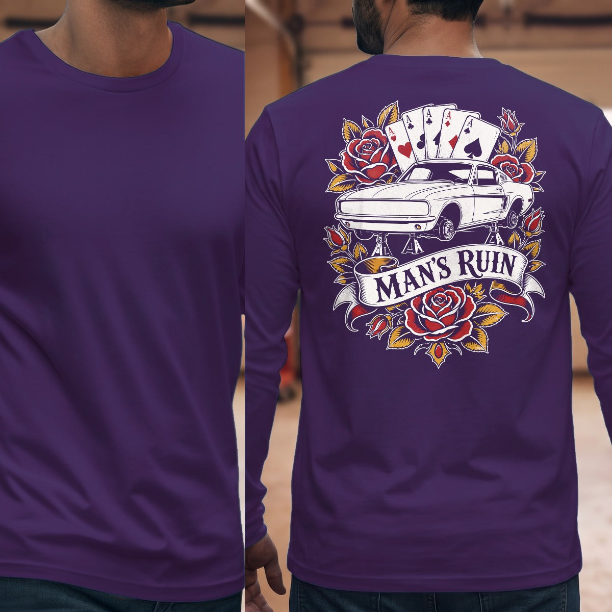 Purple | Full Back
