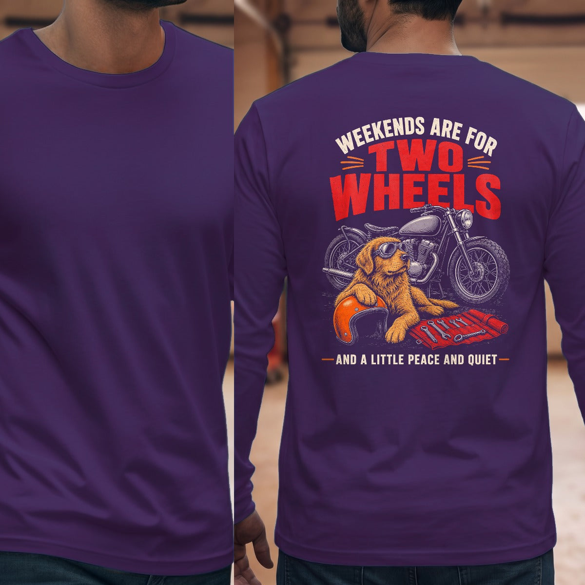 Purple | Full Back