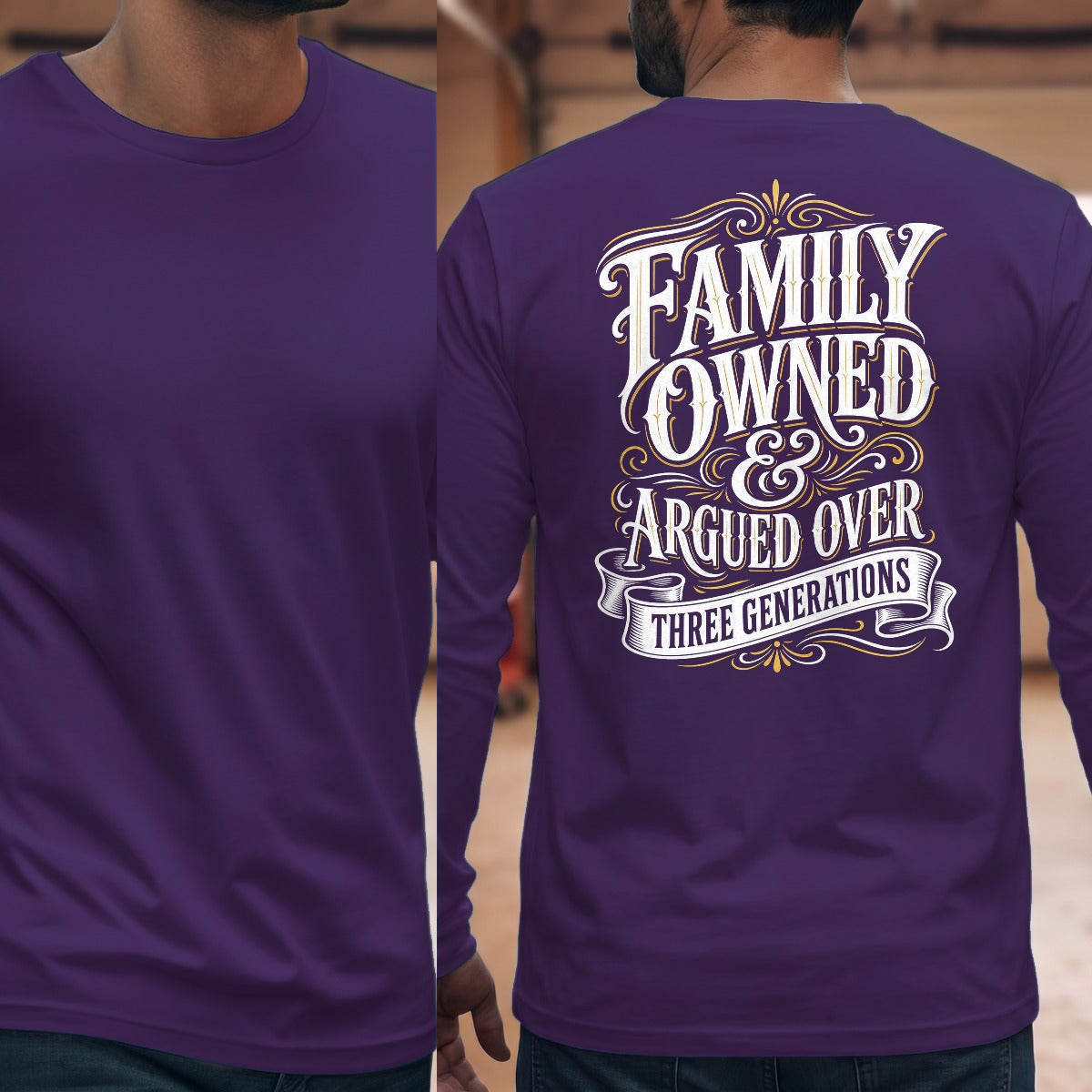 Purple | Full Back