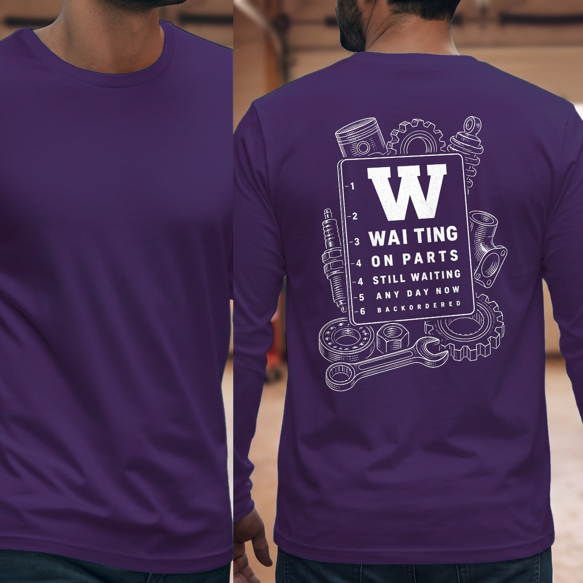Purple | Full Back