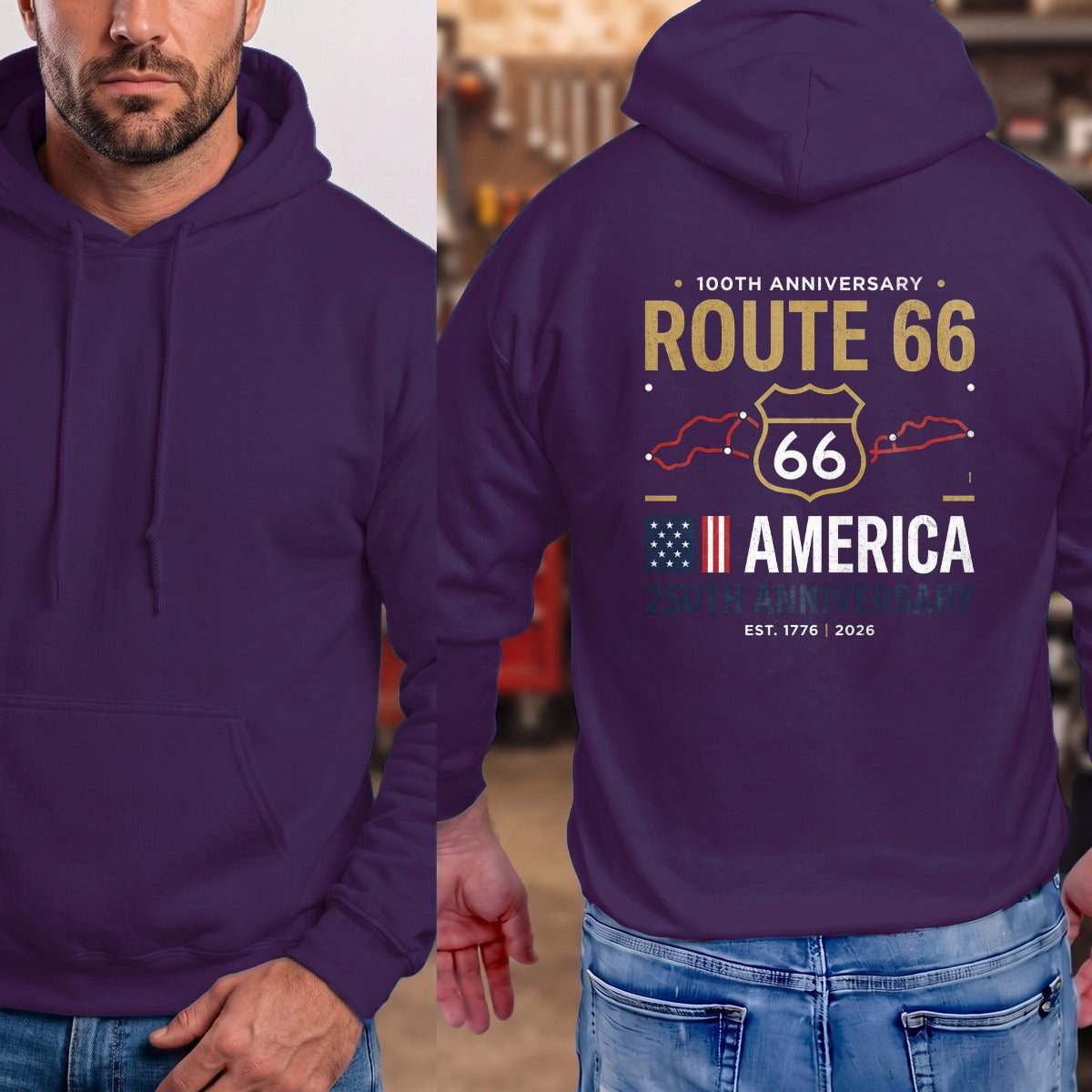 Purple | Full Back