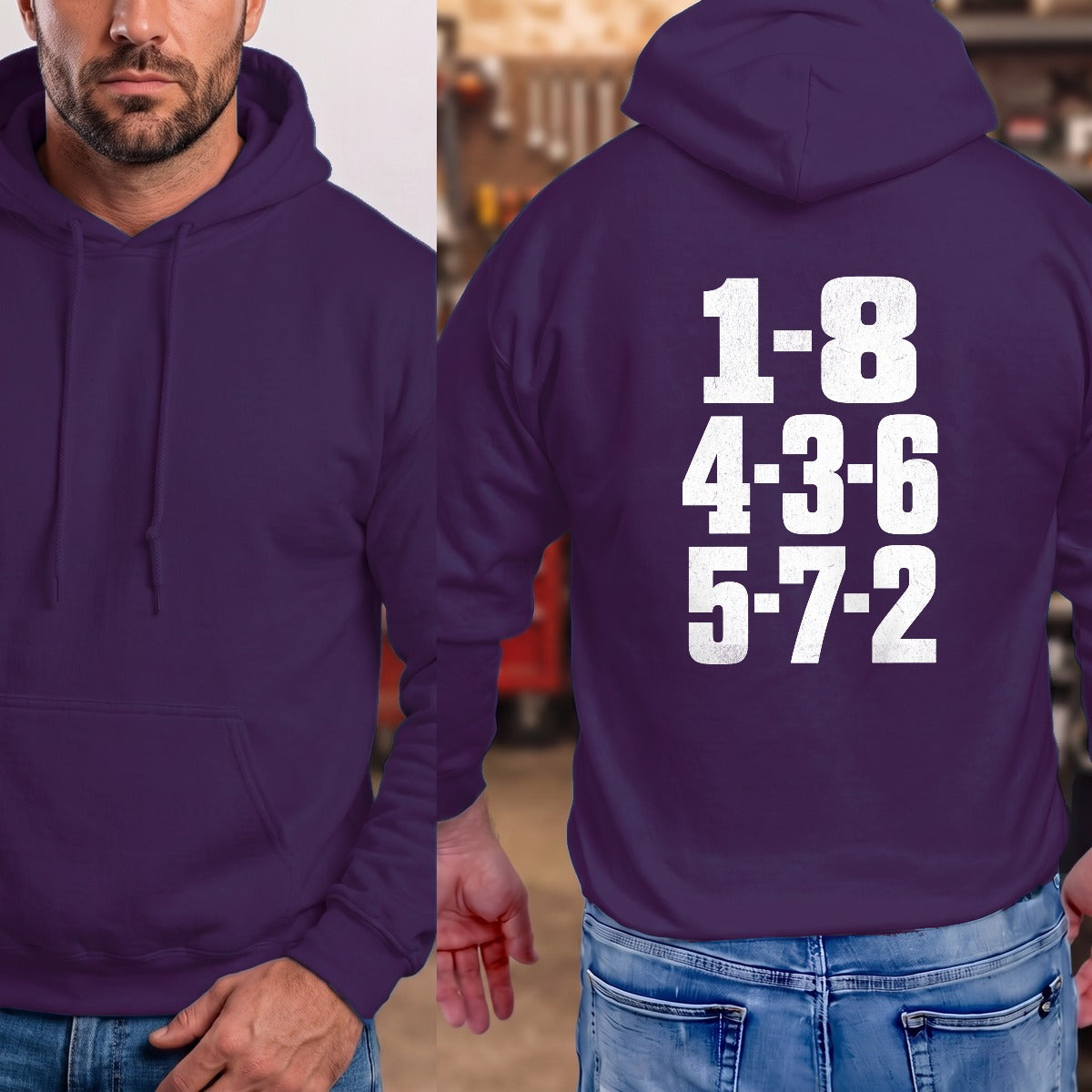 Purple | Full Back