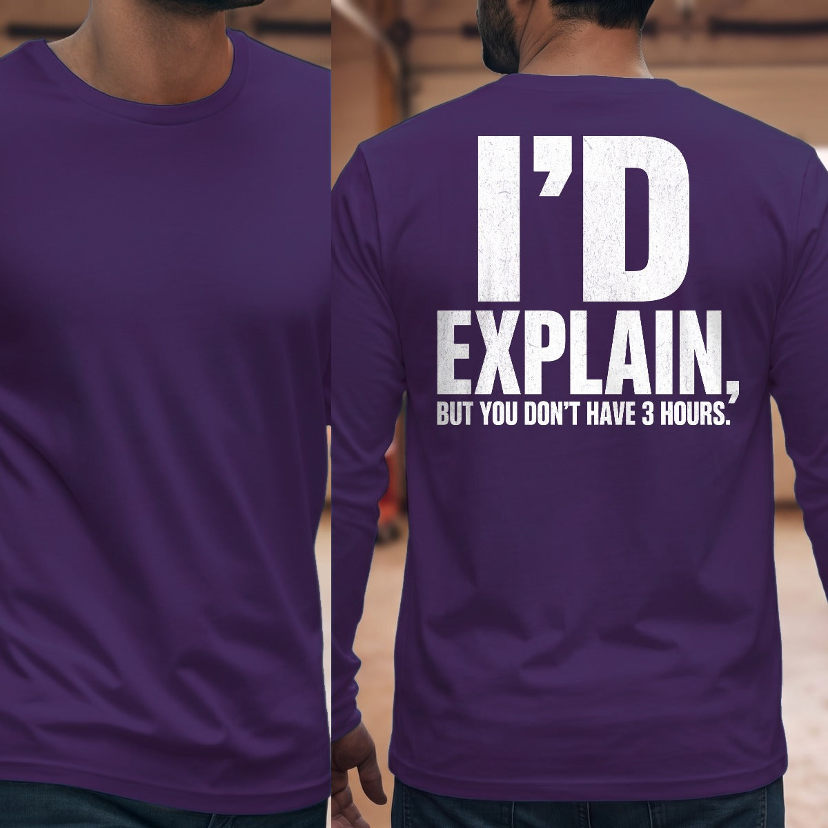 Purple | Full Back