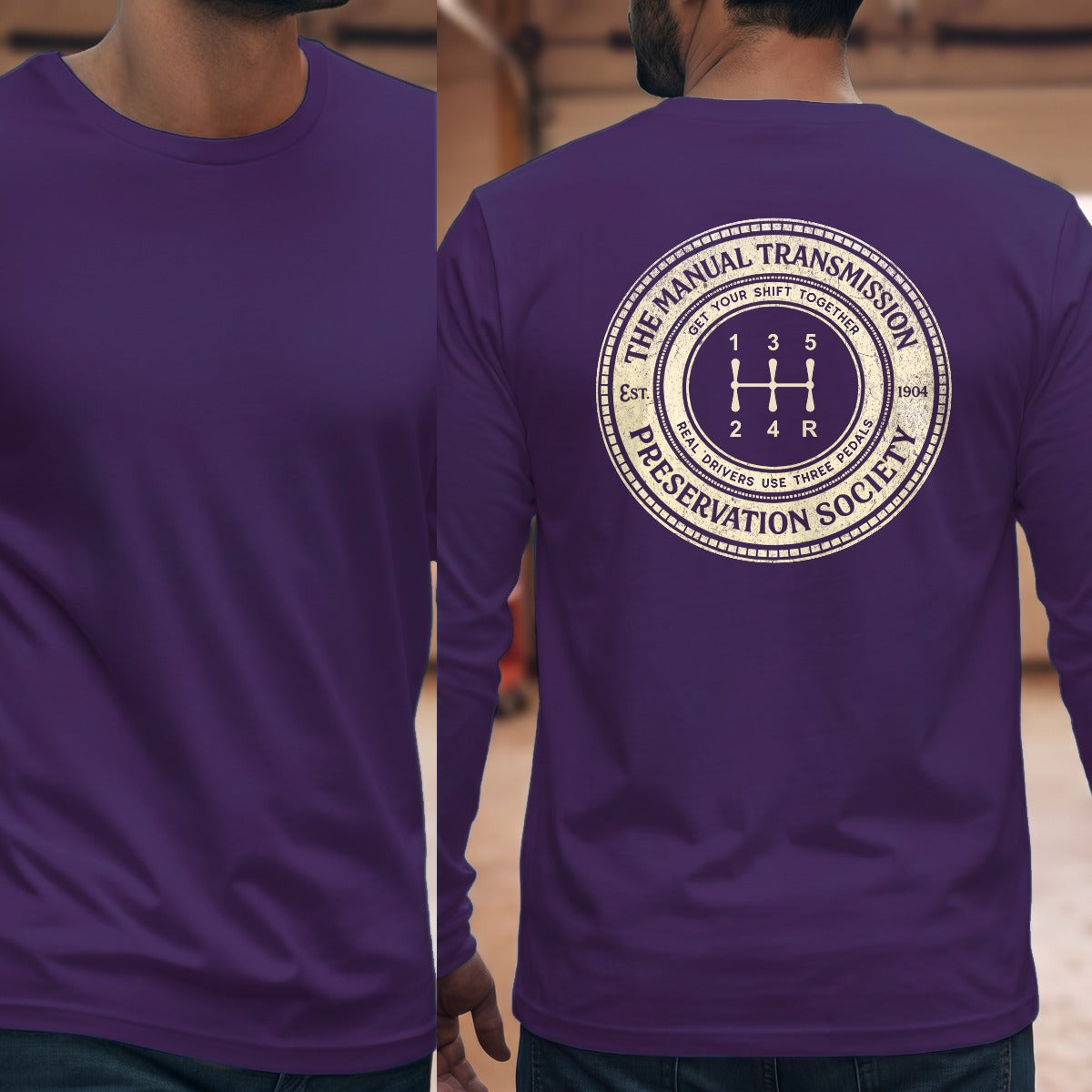 Purple | Full Back