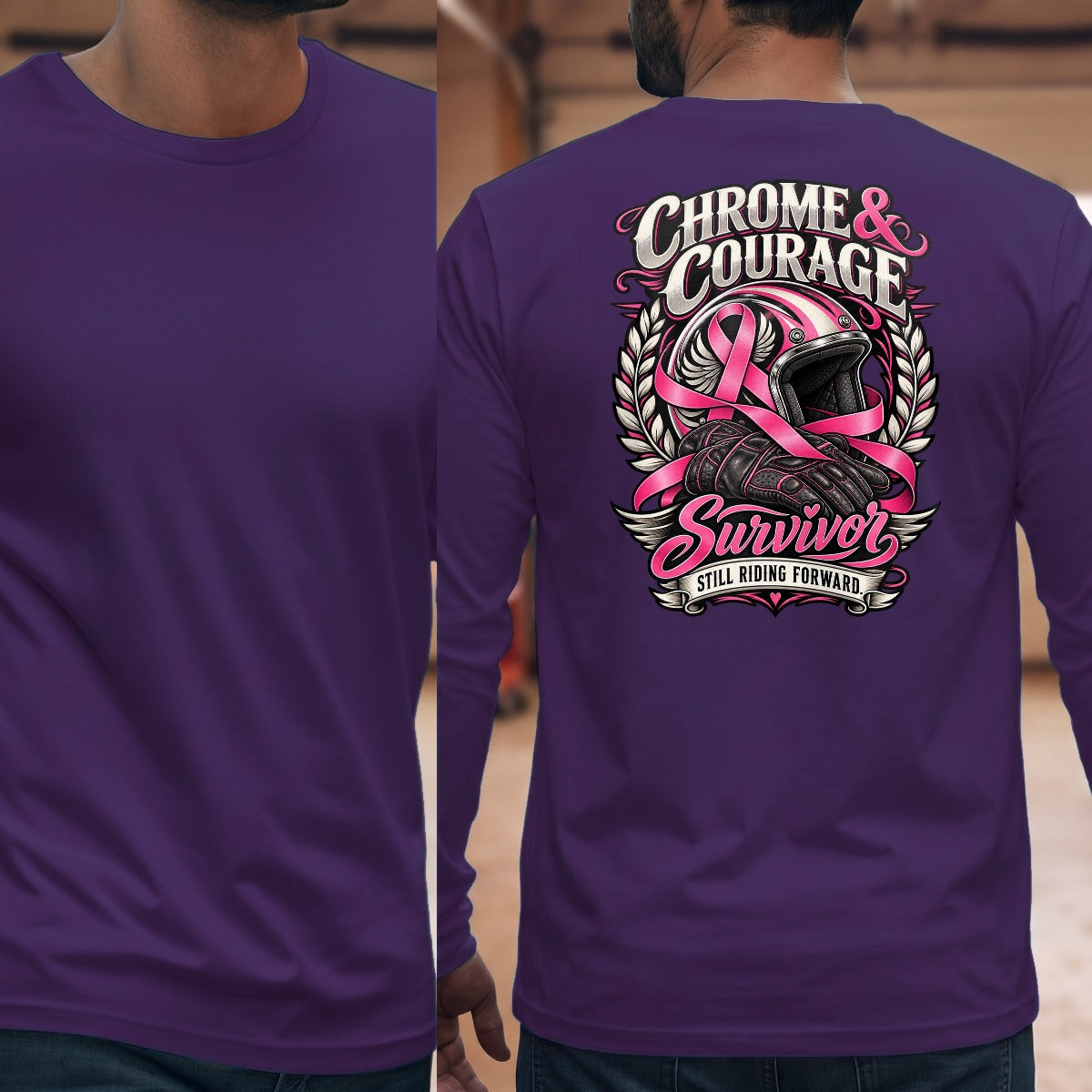 Purple | Full Back
