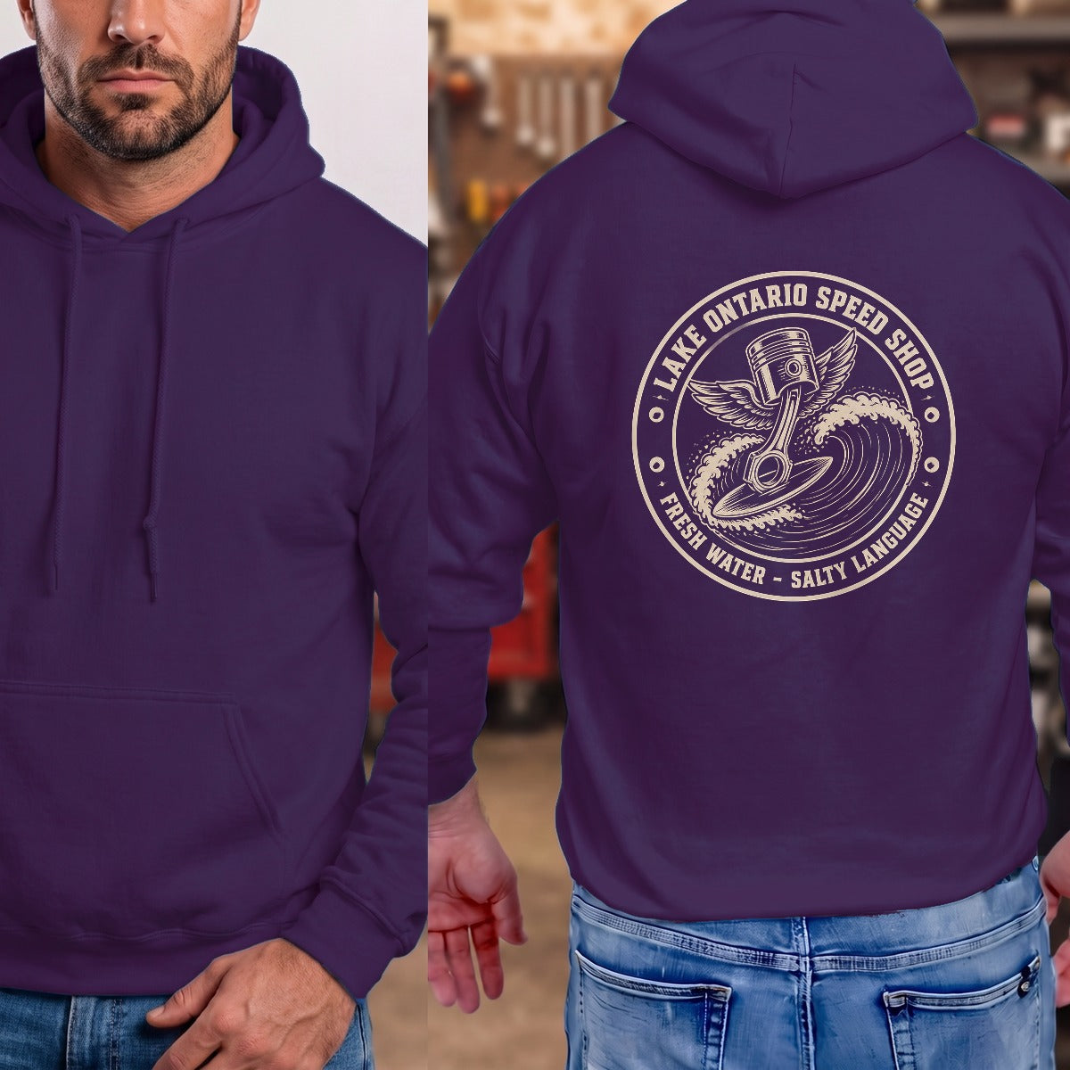 Purple | Full Back