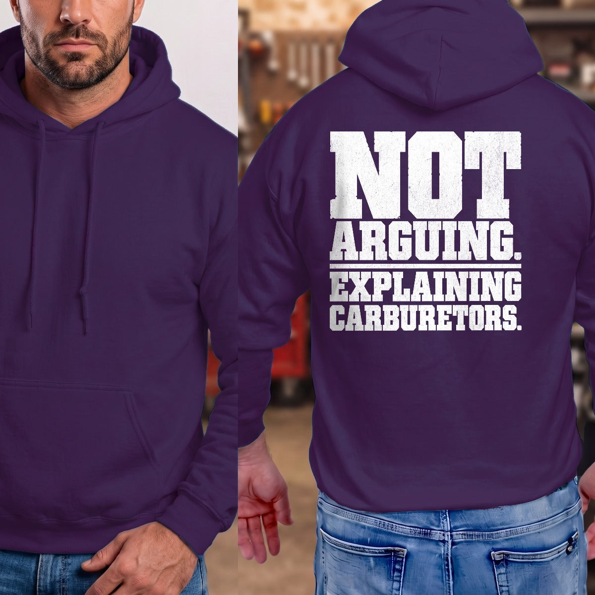 Purple | Full Back