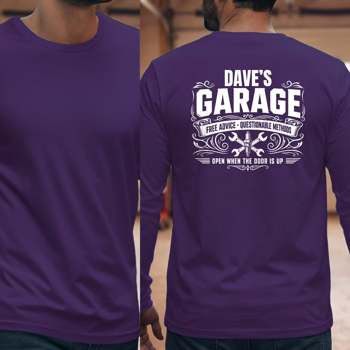 Purple | Full Back