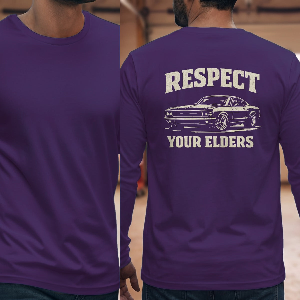 Purple | Full Back