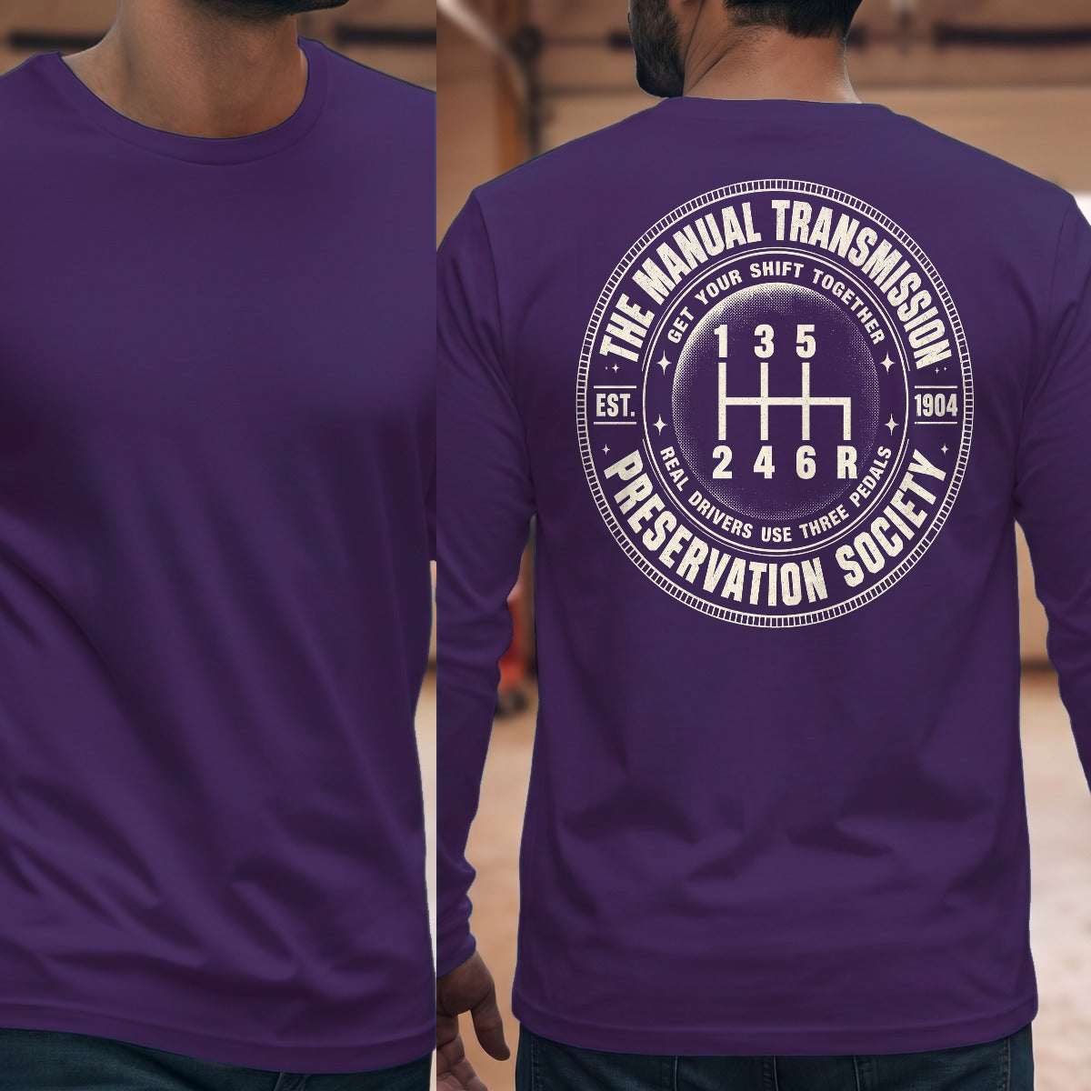 Purple | Full Back