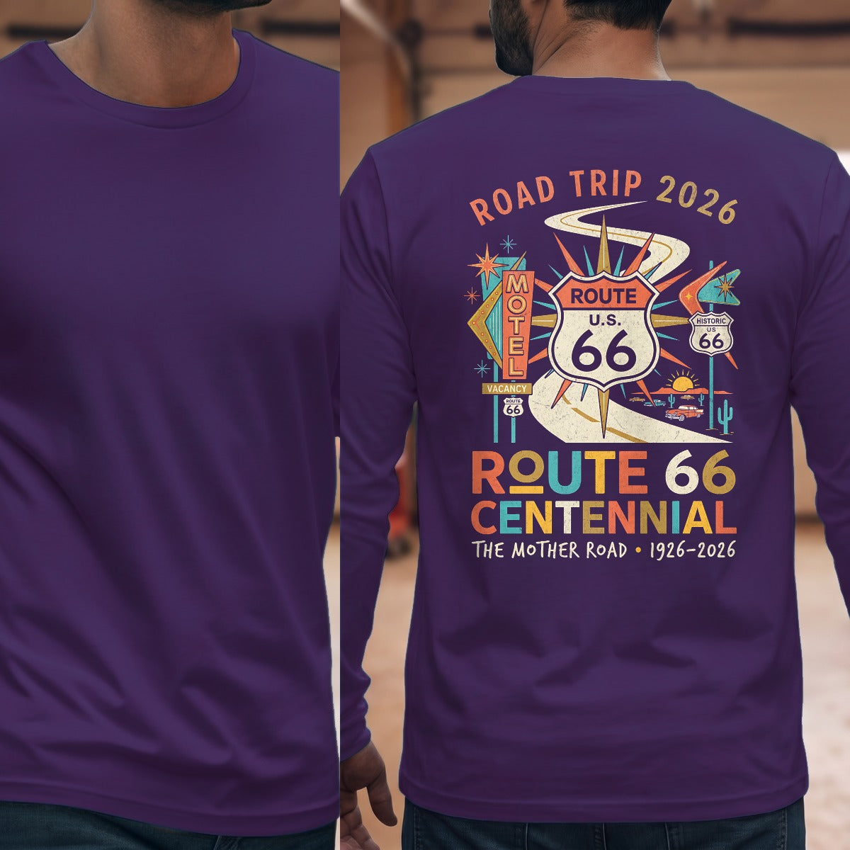 Purple | Full Back