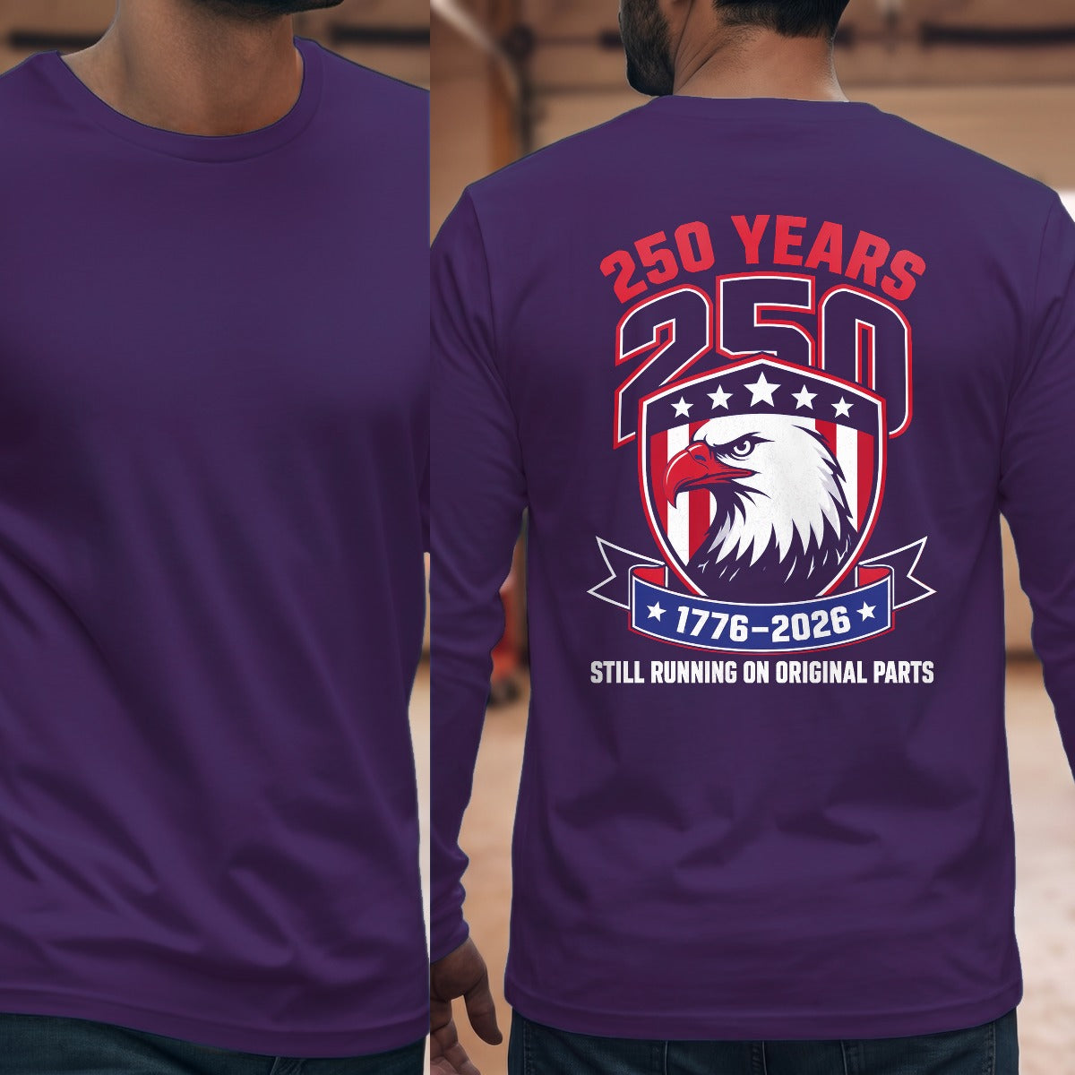 Purple | Full Back