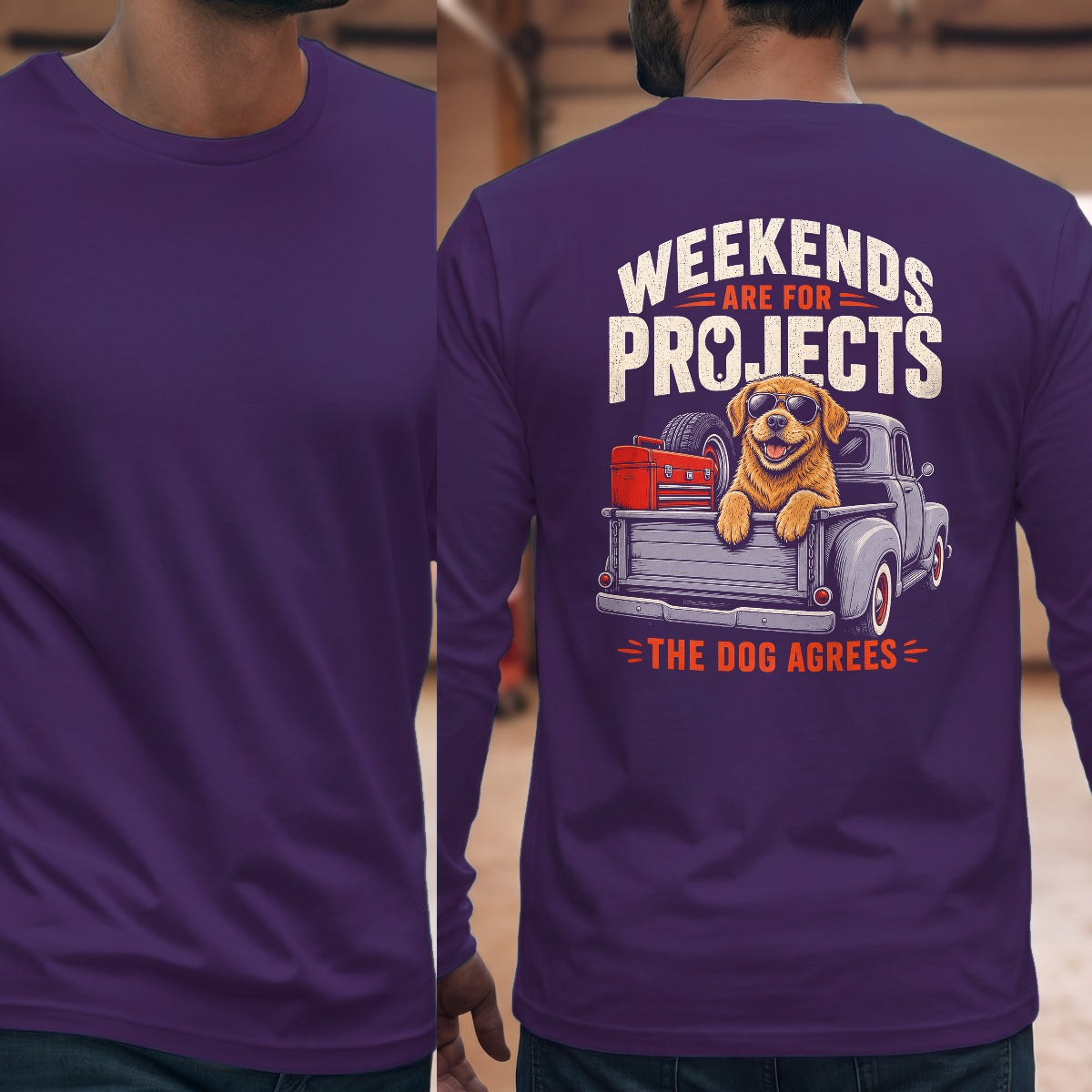 Purple | Full Back