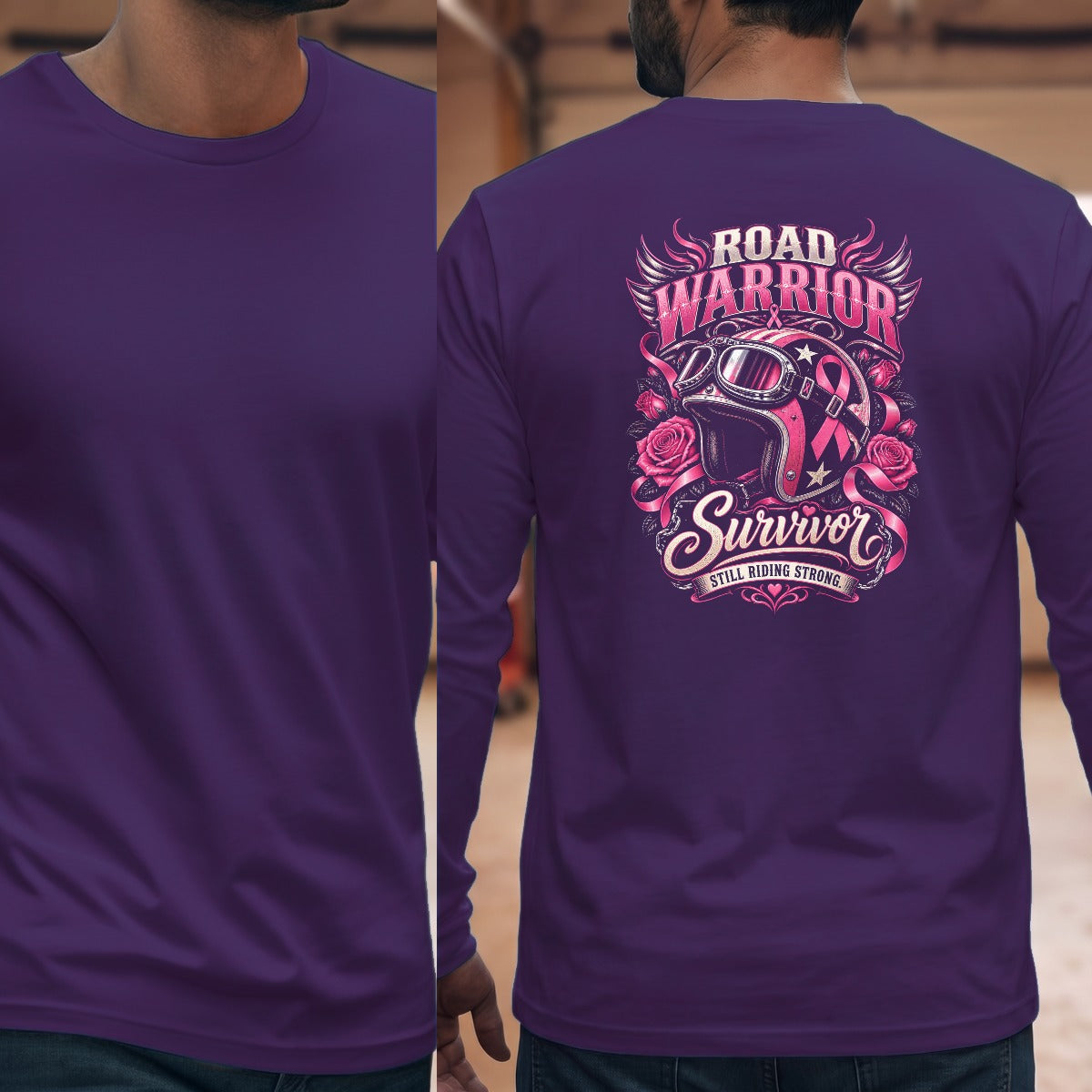 Purple | Full Back