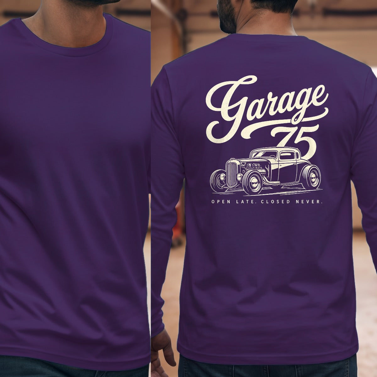 Purple | Full Back