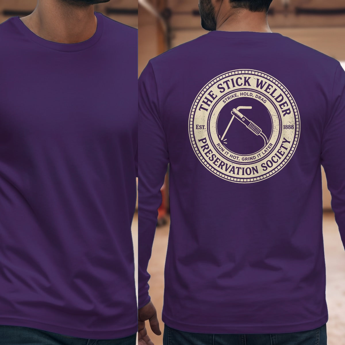 Purple | Full Back