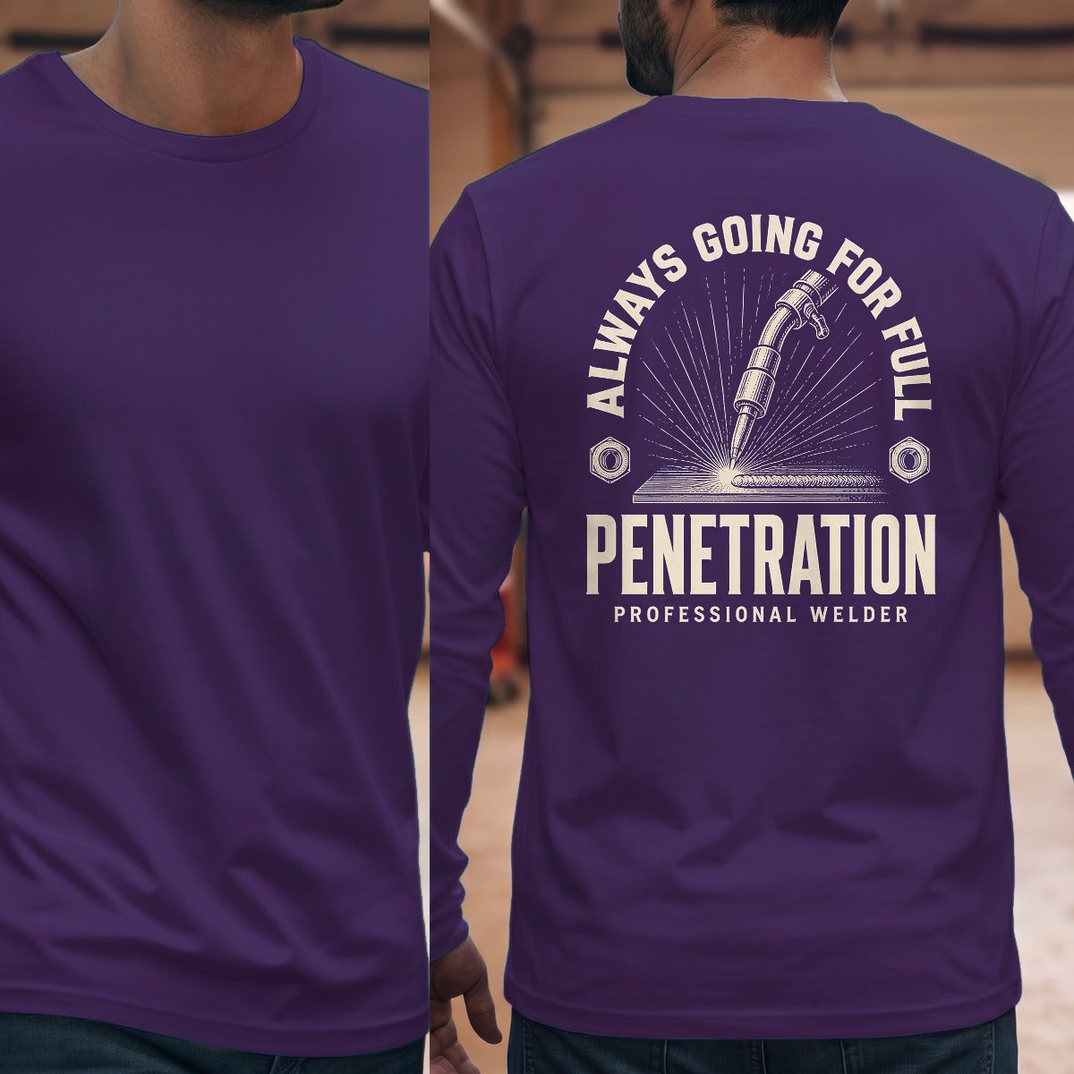 Purple | Full Back
