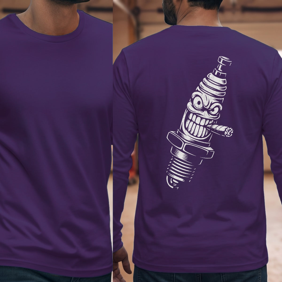 Purple | Full Back