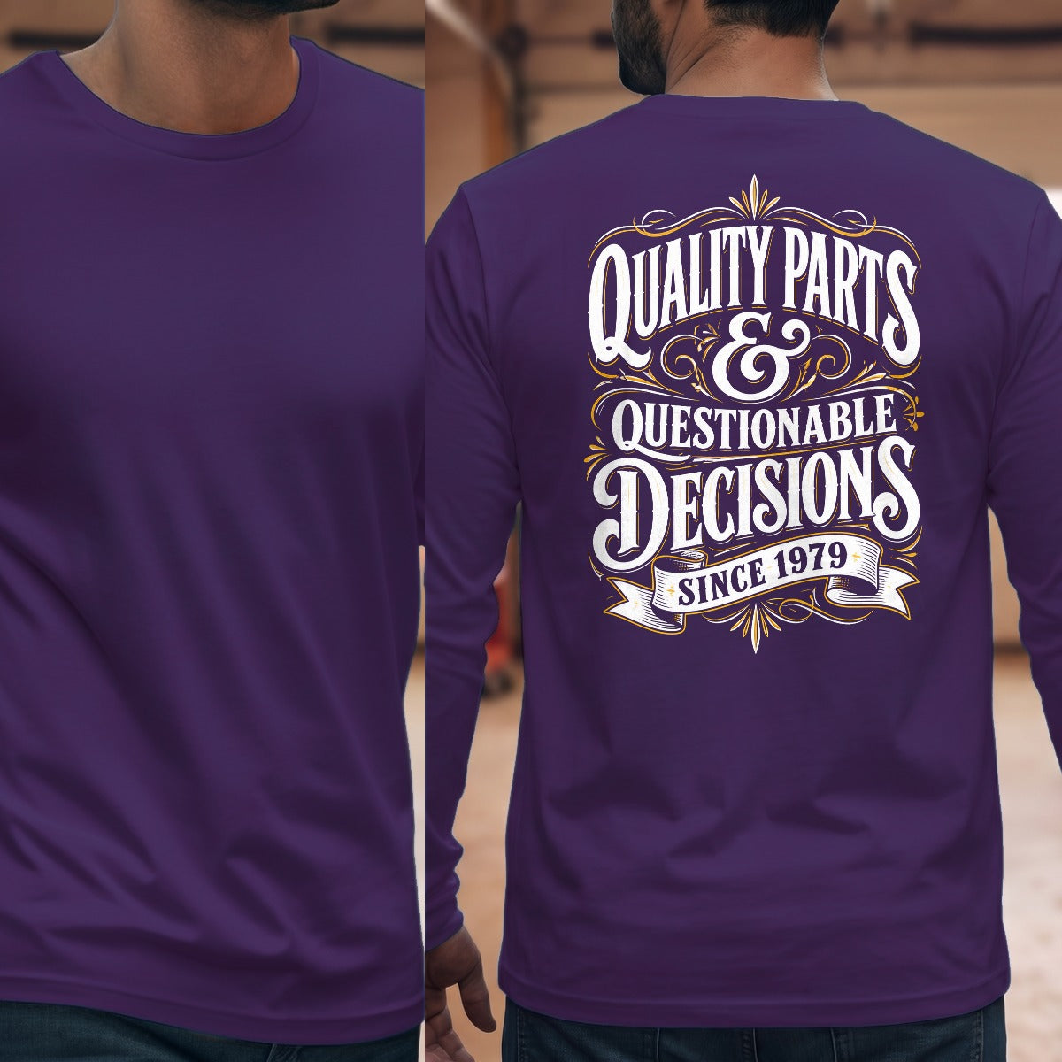 Purple | Full Back