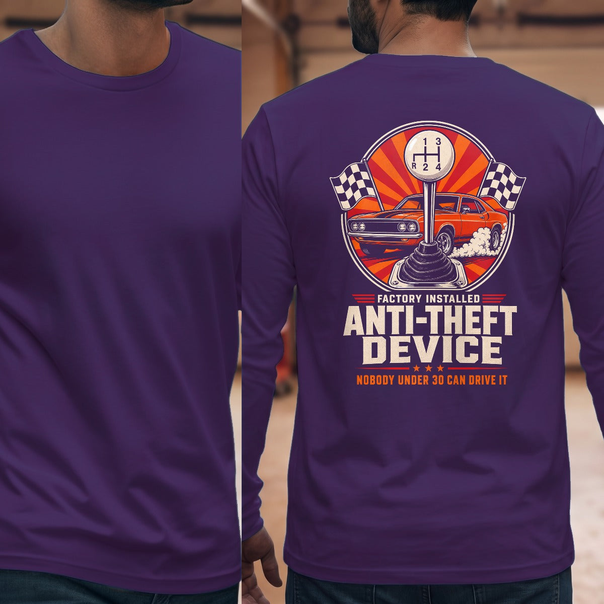 Purple | Full Back
