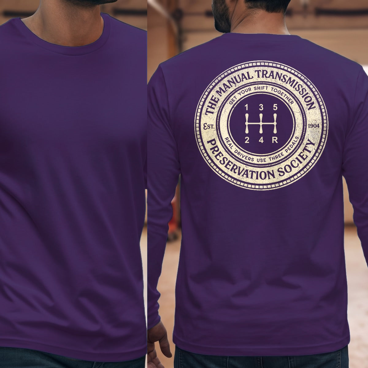 Purple | Full Back