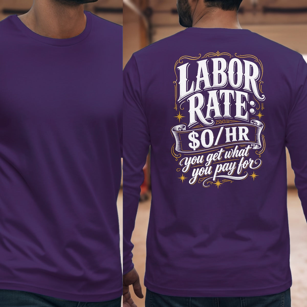 Purple | Full Back