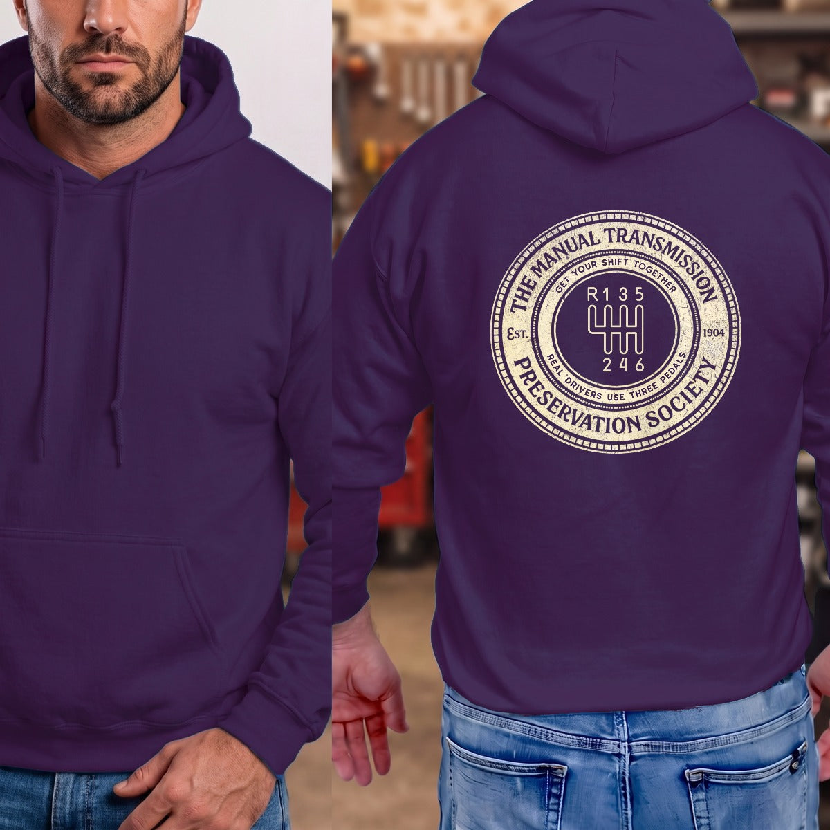 Purple | Full Back