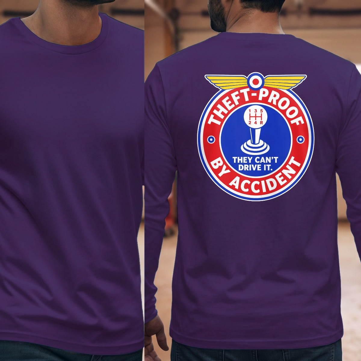 Purple | Full Back